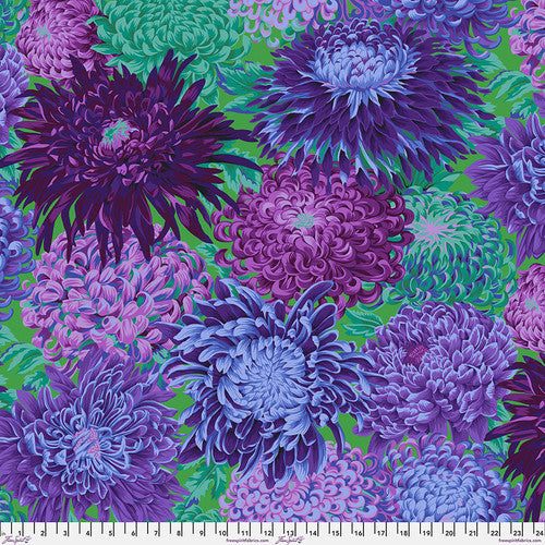 Kaffe Fassett Japanese Chrysanthemum – Purple – Classics