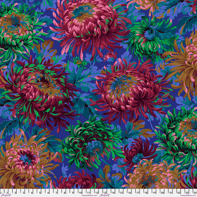 Kaffe Fassett - Shaggy Cobalt Stoff Free Spirit