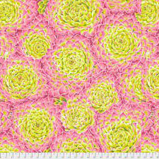 Reststück 60 cm - Kaffe Fassett - Succulent Lime Stoff Free Spirit