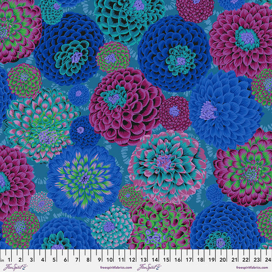 Kaffe Fassett - Flora Blue Stoff Free Spirit