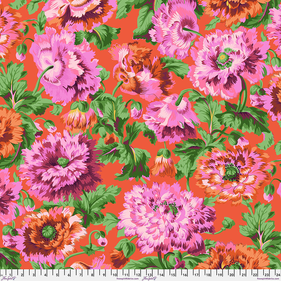 Kaffe Fassett - Rosemary - Red - August 2025 Stoff Free Spirit