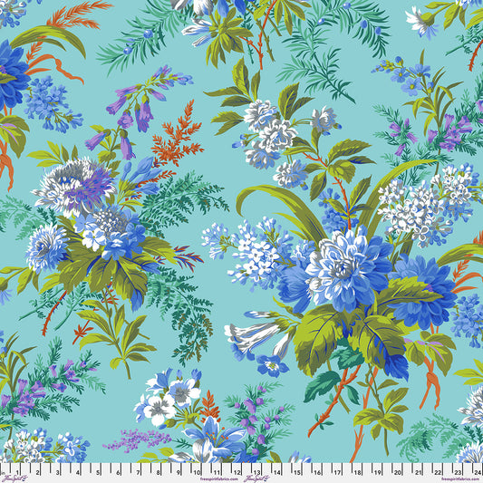 Kaffe Fassett - Jardin - Blue || August 2026 Stoff Free Spirit