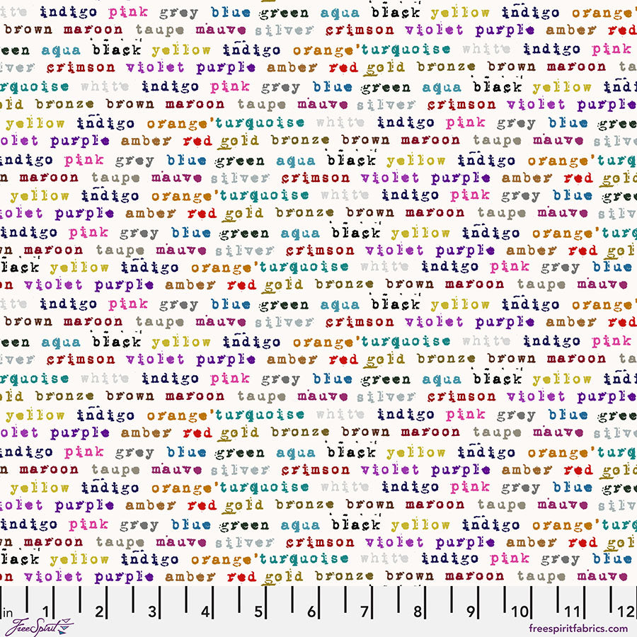 Seth Apter - Stamped - Polychrome - Paper Stoff Free Spirit