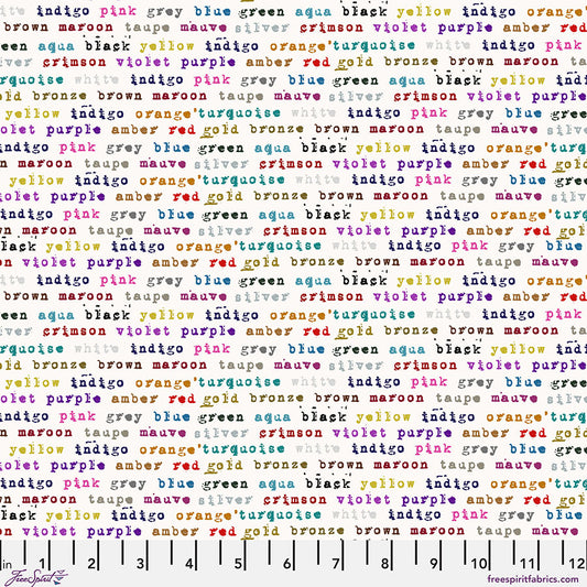 Seth Apter - Stamped - Polychrome - Paper Stoff Free Spirit