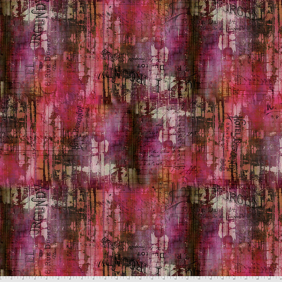 Tim Holtz - Eclectic Elements - Abandoned - Hotel Burgundy - Vineyard