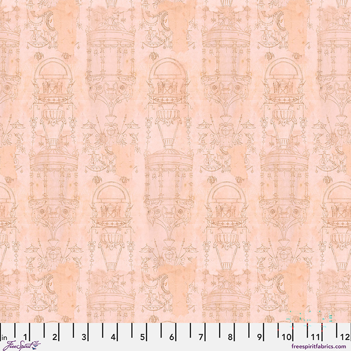 Tim Holtz - Palette Curated - Pink Toile - Pink Stoff Free Spirit