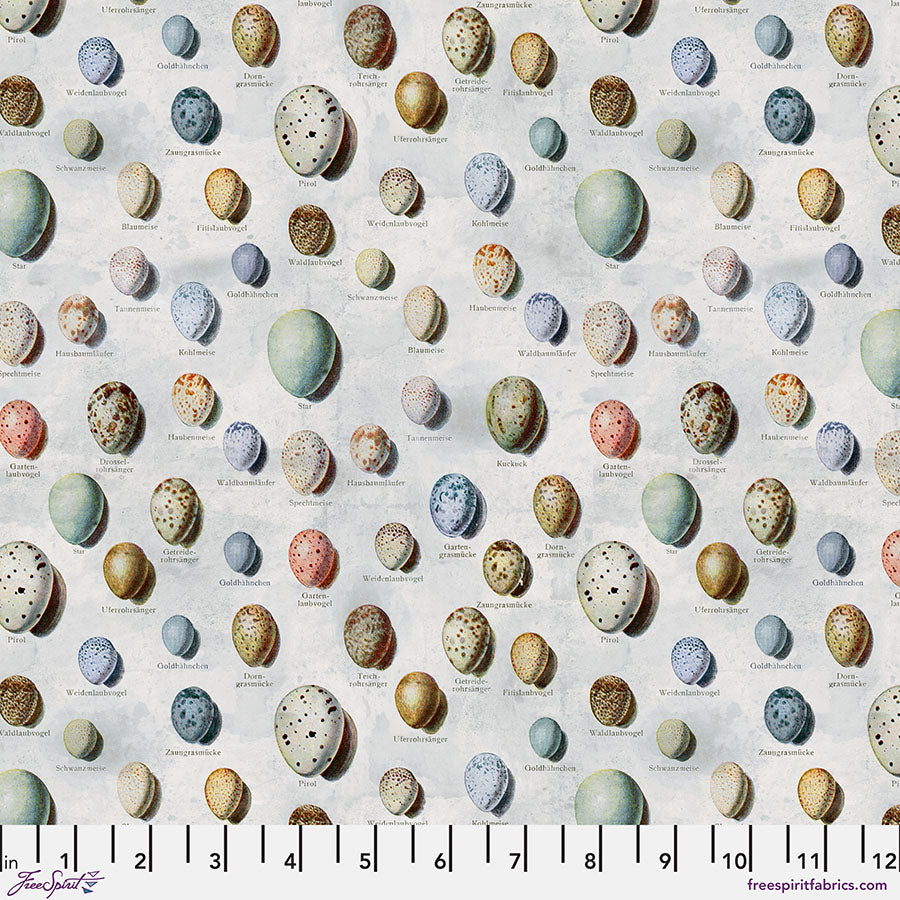 Tim Holtz - Palette Blue - Blue Eggs Stoff Free Spirit