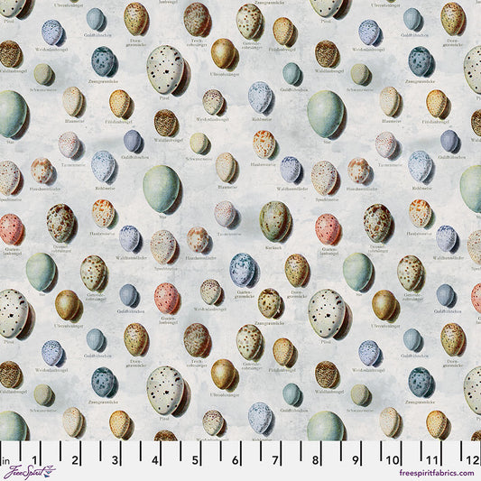 Tim Holtz - Palette Blue - Blue Eggs Stoff Free Spirit