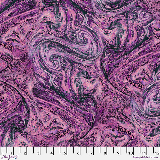 Tim Holtz - Palette Purple - Marble Stoff Free Spirit