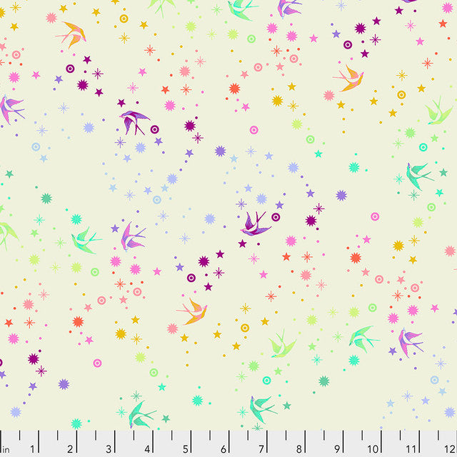 Tula Pink - Fairy Dust - Cotton Candy - Tula's True Colors Stoff Free Spirit