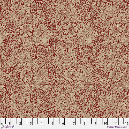 William Morris - Marigold - Red Stoff Free Spirit