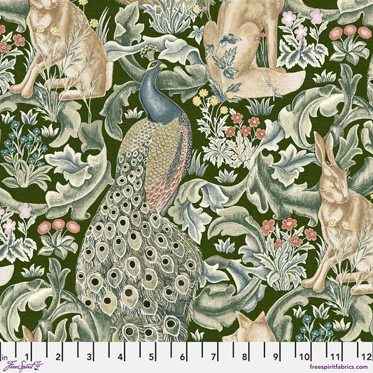 William Morris - Forest - Wooded - The Oxford Holiday Collection Stoff Free Spirit