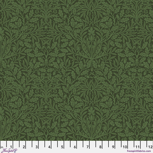 William Morris - Pure Acorn - Olive - Suffolk Holiday Collection