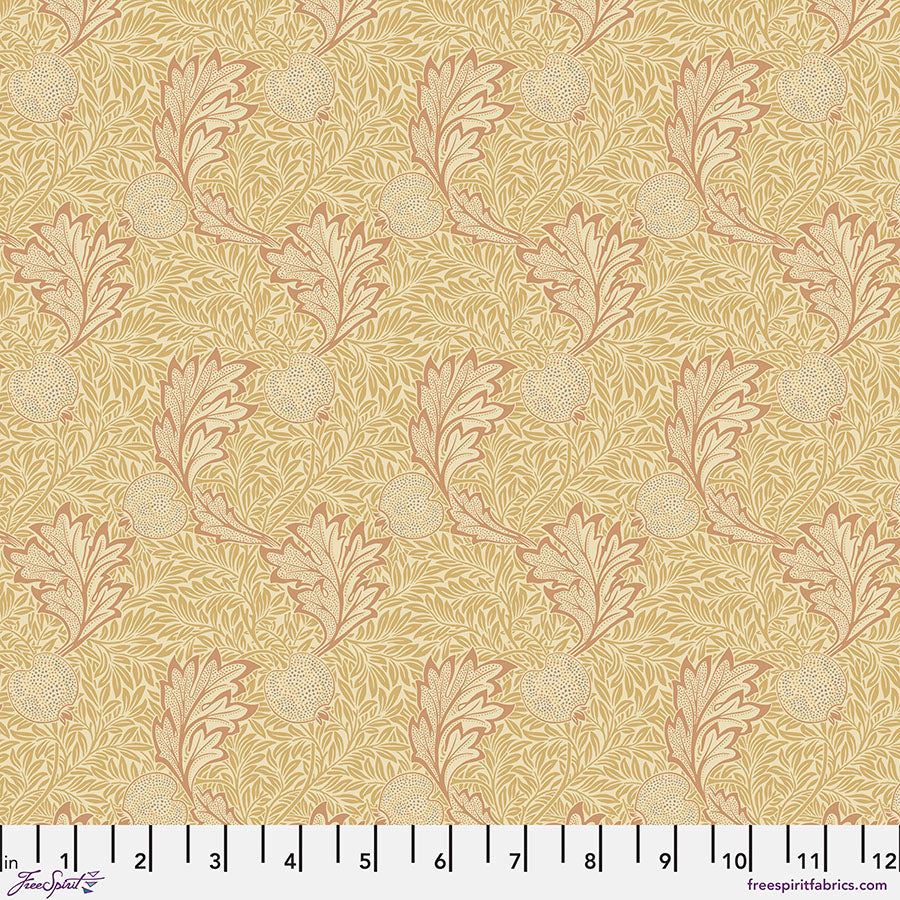 William Morris - Apple - Gold Stoff Free Spirit