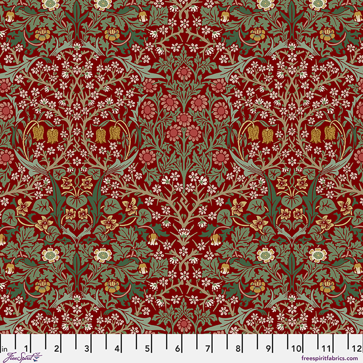 William Morris - Blackthorn - Thorned Rose - Suffolk Holiday Collection