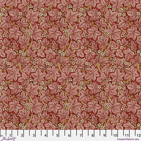 William Morris - Bramble - Scarlett - Suffolk Holiday Collection