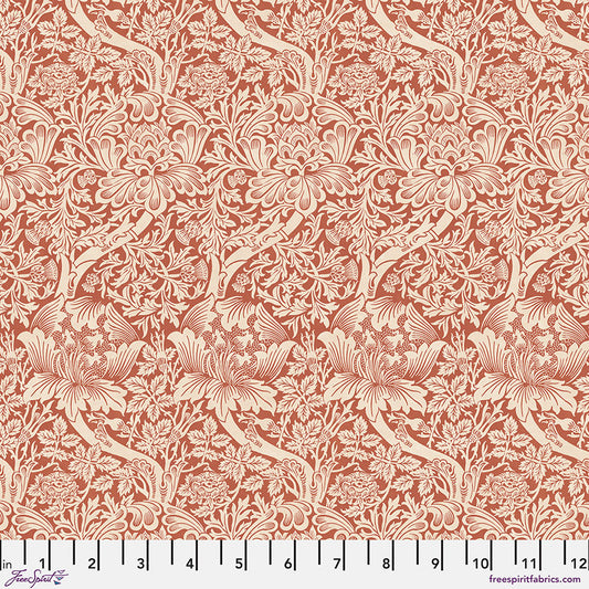 William Morris - Madder Rose & Thistle - Emery Walker's House Stoff Free Spirit