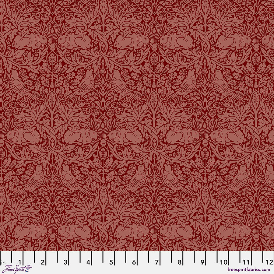 William Morris - SM Brer Rabbit - Thorned Rose - The Oxford Holiday Collection Stoff Free Spirit