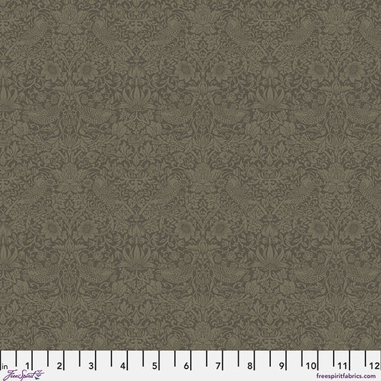 William Morris - Tonal Strawberry Thief - Morris Trellis - The Trellis Palette Stoff Free Spirit