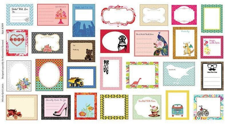 Quilt Labels by Milvale Design Studio - Kennard & Kennard Stoff Moda Fabrics