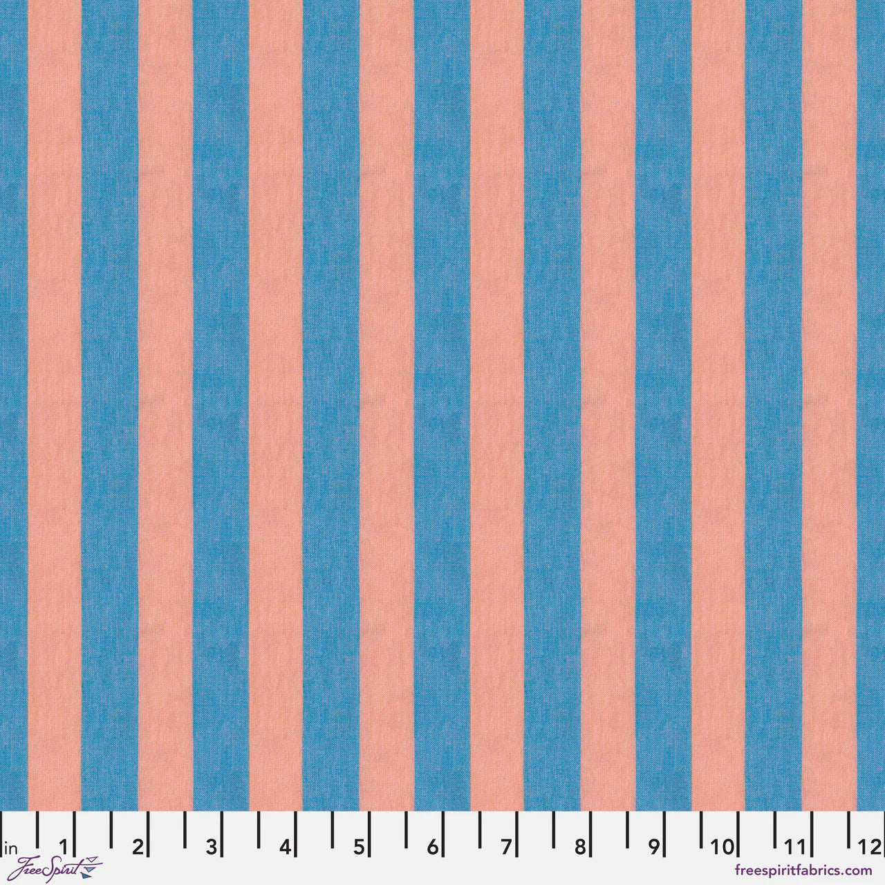 Kaffe Fassett - Shot Cottons - Stripe Woven - Salmon Stoff Free Spirit