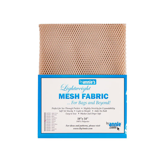 Netzstoff by Annie's - Lightweight Mesh Fabric - Natural - Packung 18" x 54" Gewebe byAnnie