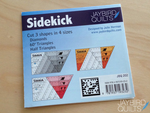 Sidekick Speziallineal für Diamanten & Dreiecke - Jaybird Quilts Jaybird Quilts