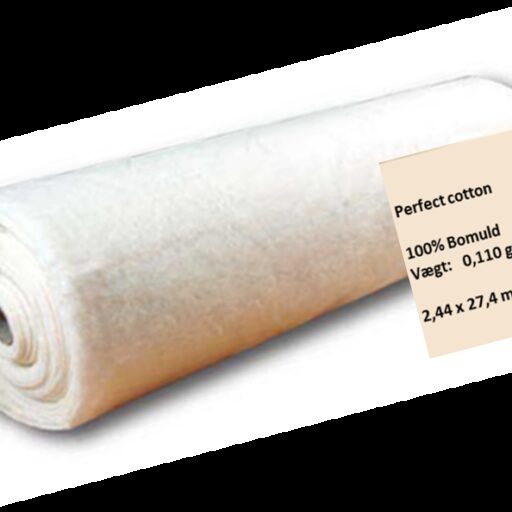 Vliespackung Simply Cotton Vlies natur, Twin Size 72" x 96" (182 cm x 244 cm) FiberCo