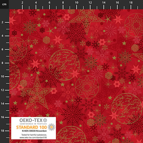 Weihnachtsstoff We love Christmas 4591-400 Stoff Stof Fabrics