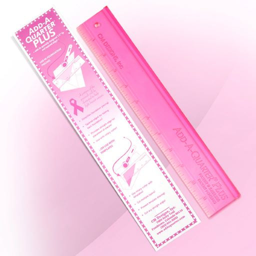 Add-A-Quarter Lineal 1.5in x 12in, Pink CM Designs