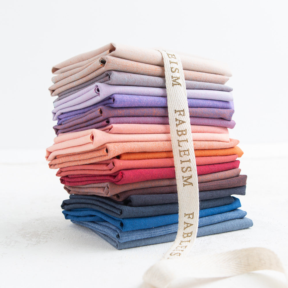 Fableism Wovens - Fat-Quarter-Bundle Watercolors - Skyscape Stoff Fableism